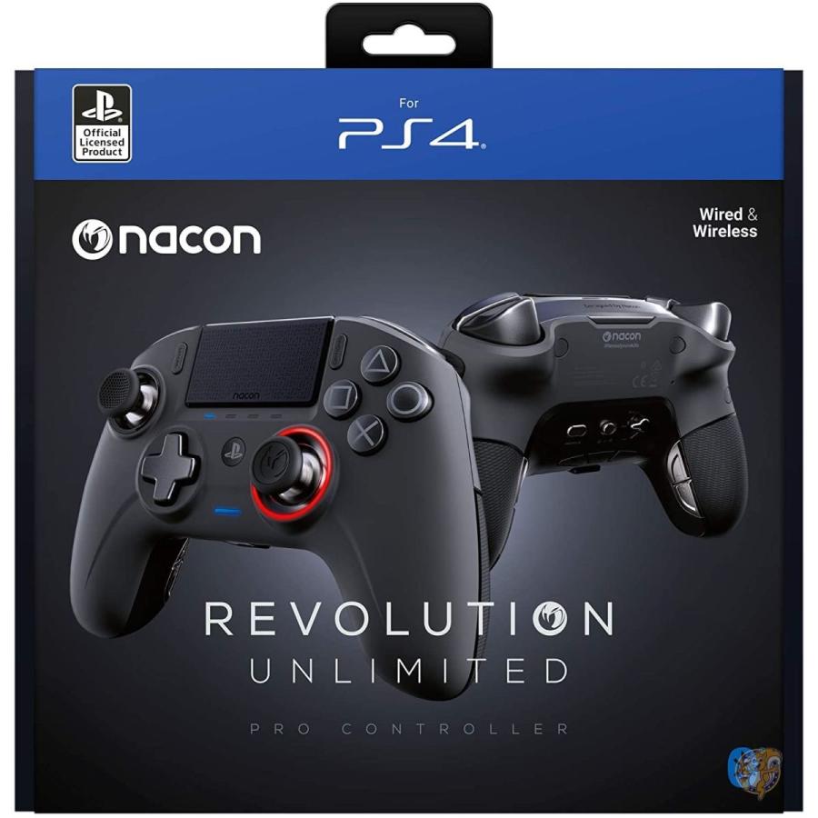 NACON Controller Esports Revolution Unlimited Pro V3 PS4 Playstation 4 / PC - Wireless/Wired - Nacon-31160 [2371-1] 送料無料｜americapro