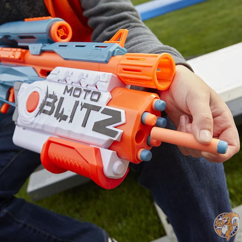 ナーフ NERF おもちゃの銃 エリート 2.0 Motoblitz スコープ付き ブラスター ゲーム 鉄砲 戦い バトル アメリカ｜americapro｜04