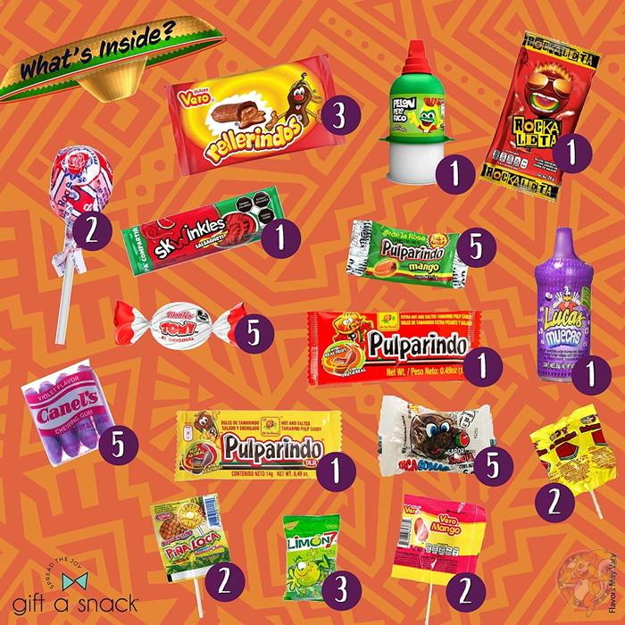 メキシコ お菓子個包装 まとめ買い Nut Cravings メキシカン キャンディ ミックス ヒスパニック スナック 40個