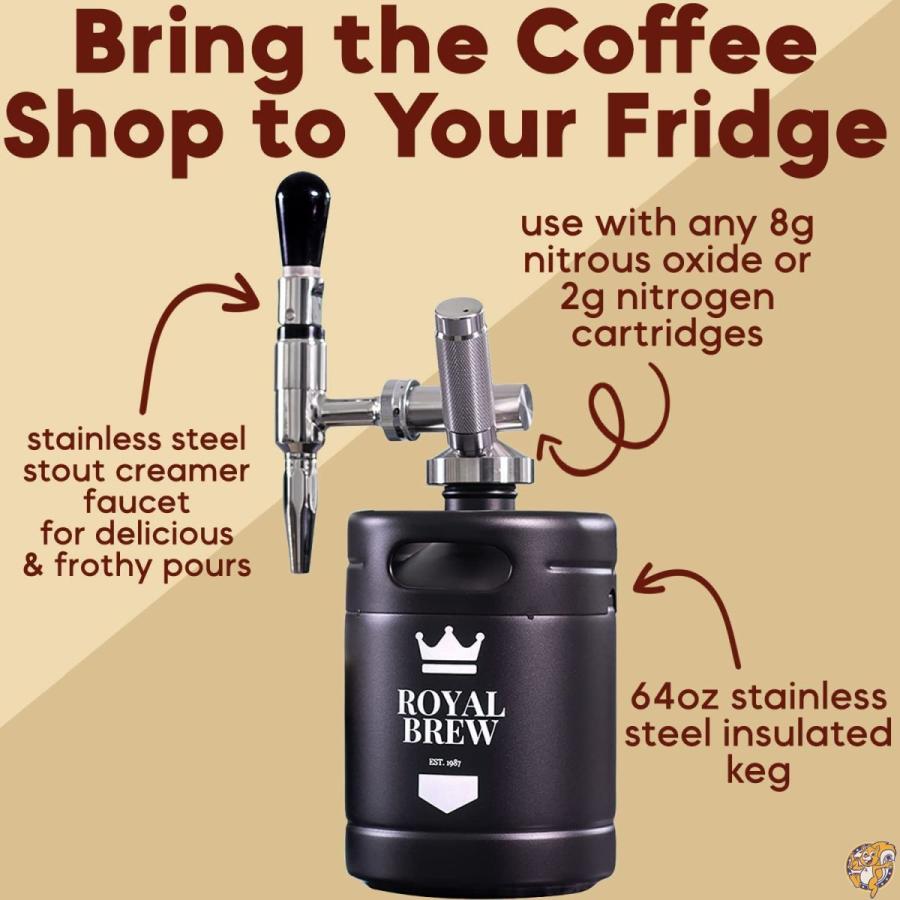 Royal Brew ナイトロコールドブリューコーヒー ナイトロコーヒー 