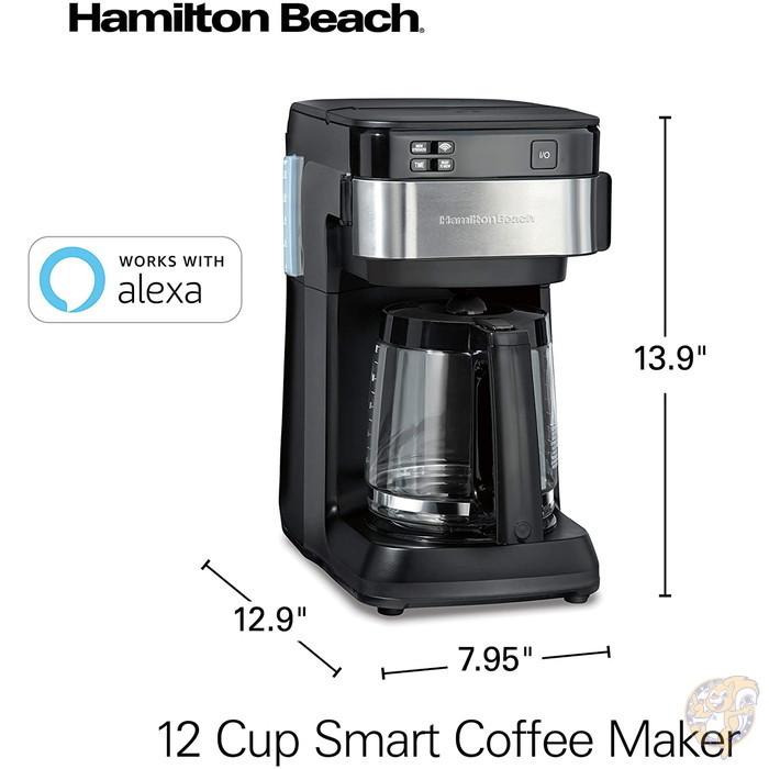 ハミルトンビーチ Hamilton Beach アレクサ対応コーヒーメーカー プログラム可能 12カップ 送料無料｜americapro｜08
