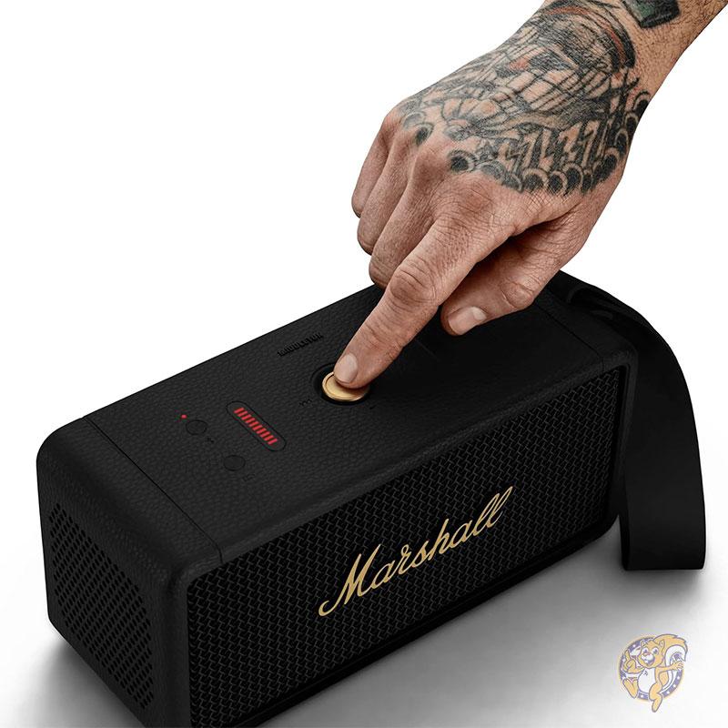 Marshall マーシャル ミドルトン ポータブル Bluetooth スピーカー 音響 オーディオ 1006034｜americapro｜06