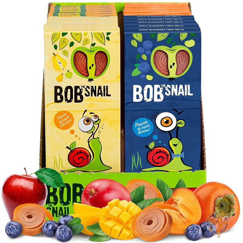 フルーツ ロールアップ お菓子 バラエティパック 20個 グルテンフリー ビーガン Bob Snail ボブ・スネイル｜americapro｜08