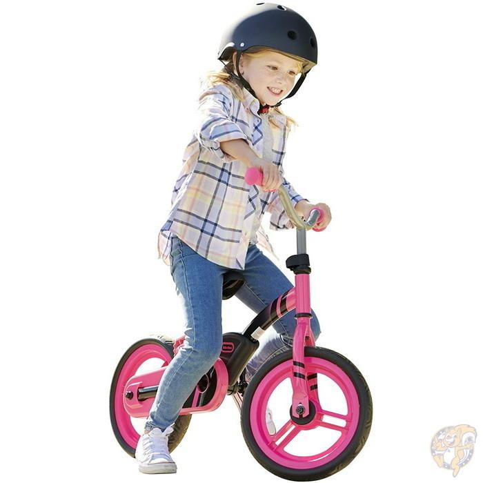 安い リトルタイクス Little Tikes ペダル収納可能 自転車 1台2役 ピンク 子供用自転車