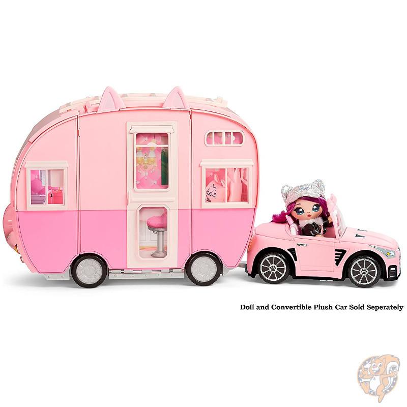 ナナナサプライズ キティーキャット ピンクのキャンピングカー キャンパー プレイセット ファッションドール おもちゃ 猫 車 送料無料 Na ナナナサプライズ キティーキャット ピンクのキャンピングカー キャンパー プレイセット ファッションドール おもちゃ