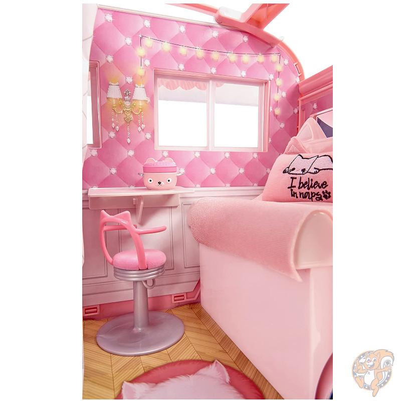 ナナナサプライズ キティーキャット ピンクのキャンピングカー キャンパー プレイセット ファッションドール おもちゃ 猫 車 送料無料 Na ナナナサプライズ キティーキャット ピンクのキャンピングカー キャンパー プレイセット ファッションドール おもちゃ