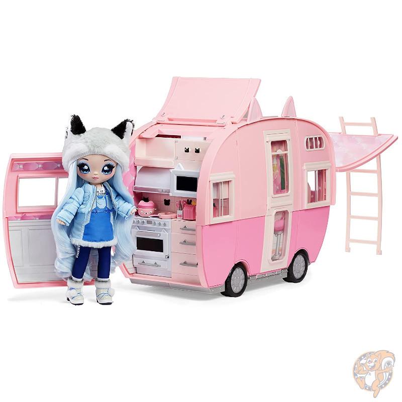 ナナナサプライズ キティーキャット ピンクのキャンピングカー キャンパー プレイセット ファッションドール おもちゃ 猫 車 送料無料 Na ナナナサプライズ キティーキャット ピンクのキャンピングカー キャンパー プレイセット ファッションドール おもちゃ