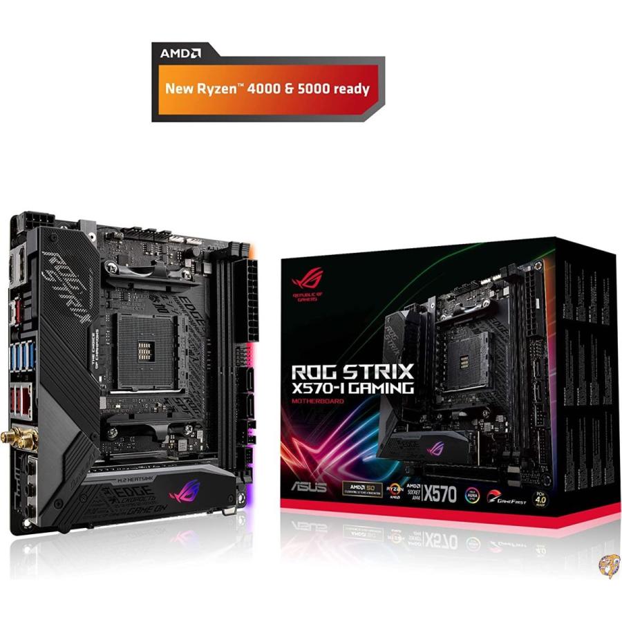 ASUS AMD AM4 搭載 マザーボード ROG STRIX X570-I GAMING【mini-ITX】 送料無料｜americapro｜02