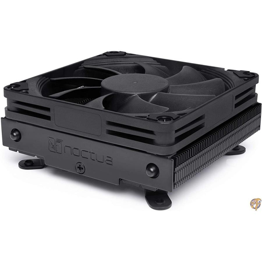 Noctua NH-L9i chromax.black, 92mm ロープロファイル CPUクーラー (ブラック) 送料無料｜americapro