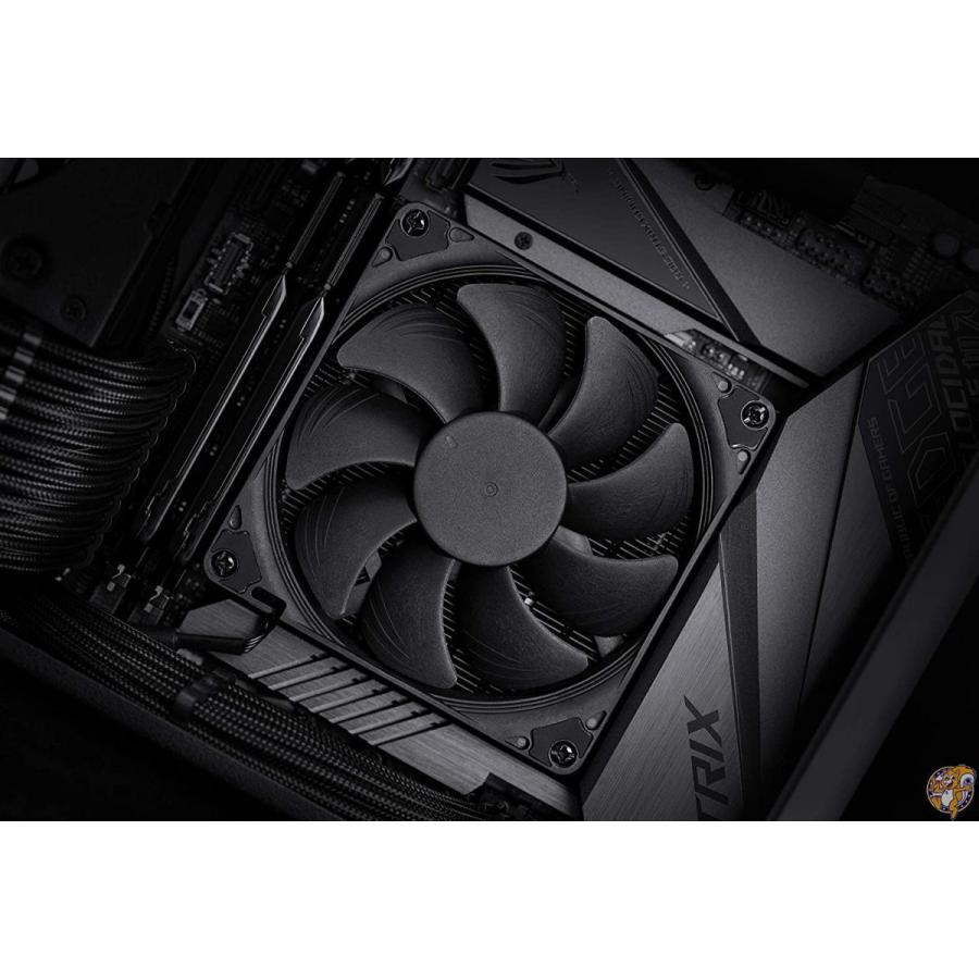 Noctua NH-L9i chromax.black, 92mm ロープロファイル CPUクーラー (ブラック) 送料無料｜americapro｜05