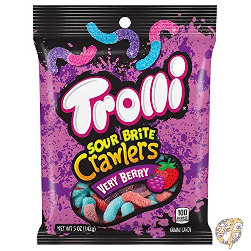 人気ファッションまとめランキング トローリ 食品 グミキャンディ Trolli Sour 海外お菓子 Briut Crawlers 12