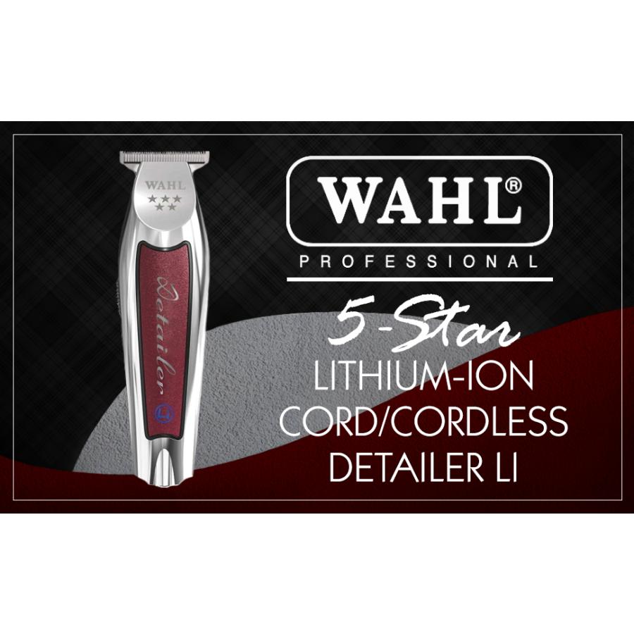 ウォール バリカン WAHL プロフェッショナル 5Star シリーズ コードレス Detailer LI 8171 プロ仕様 業務 送料無料｜americapro｜10