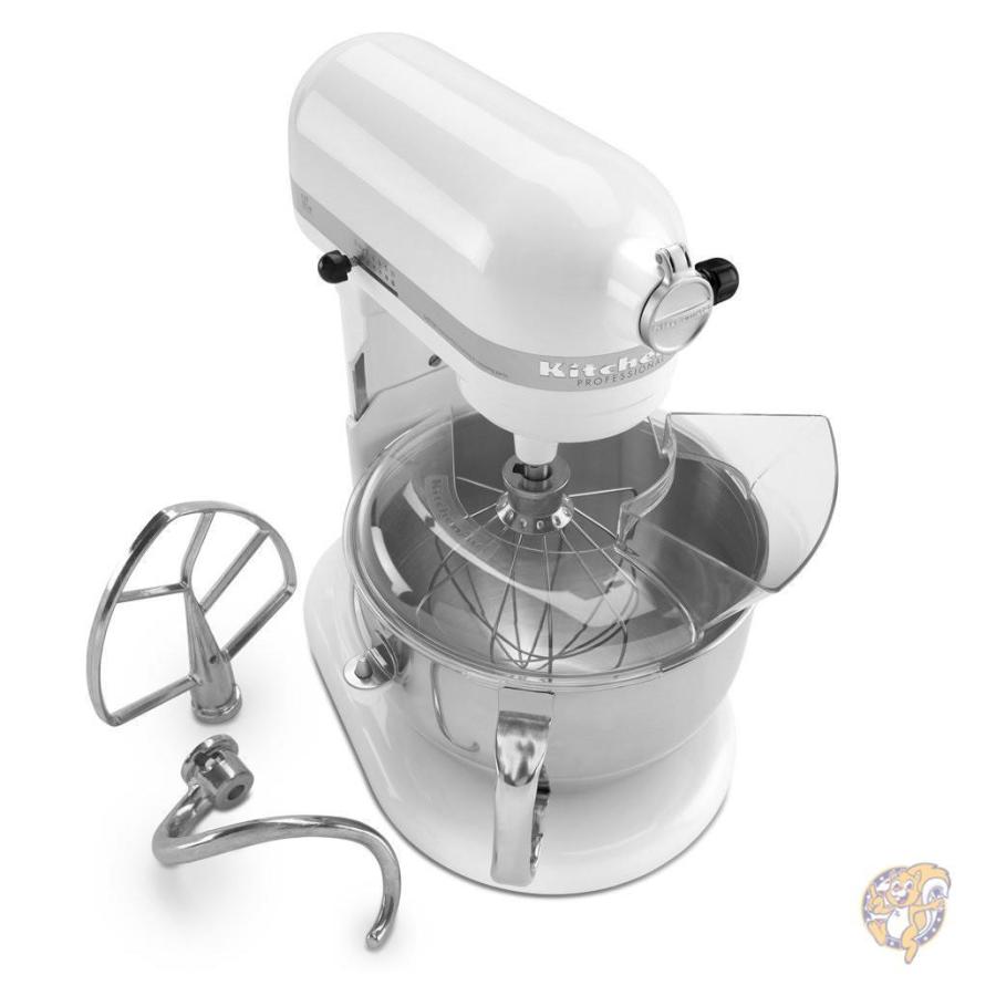 KitchenAid キッチンエイドミキサー　スタンドミキサー　KP26M1XWH プロフェッショナル600 シリーズ White 並行輸入品 送料無料｜americapro｜03