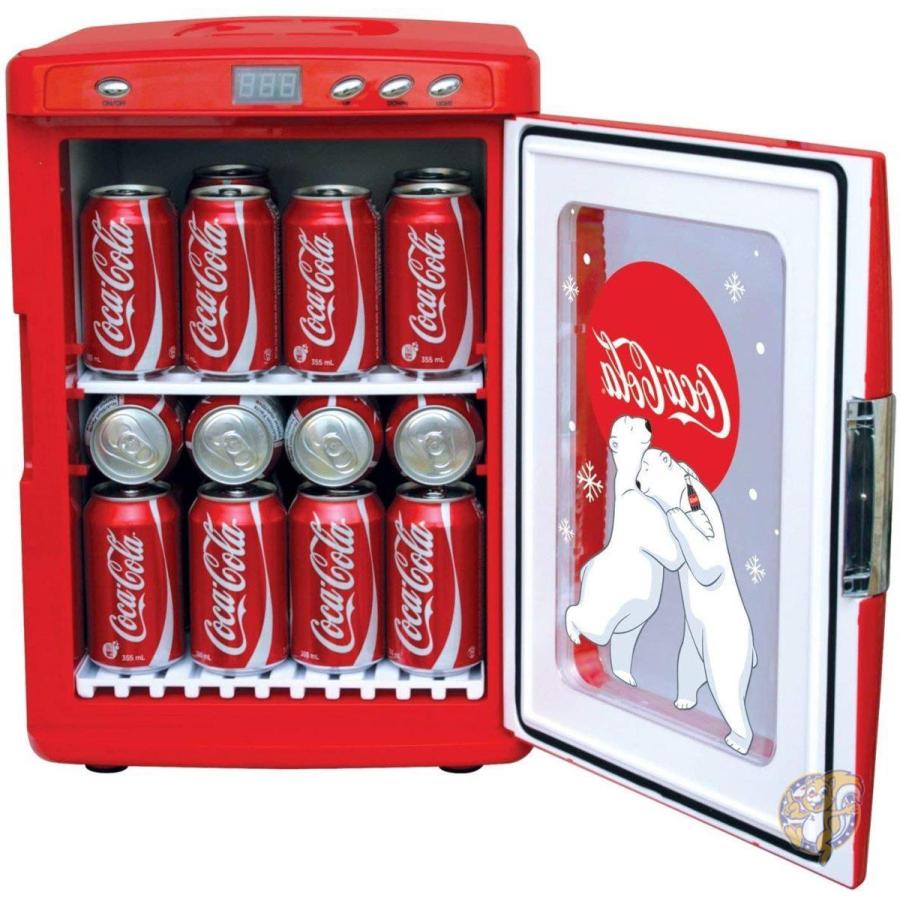 コカコーラ Coka Cola コーラデザイン ミニ冷蔵庫 ポータブル冷蔵庫 28缶容量 Led Display B000tdd5og アメリカ輸入プロ 通販 Yahoo ショッピング