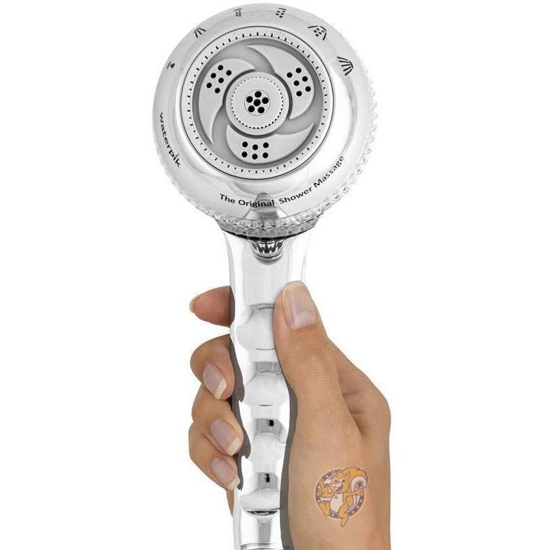 ウォーターピック Waterpik シャワーヘッド SM 653 CG 2.5 GPM オリジナル マッサージ クロム SM653CG 並行