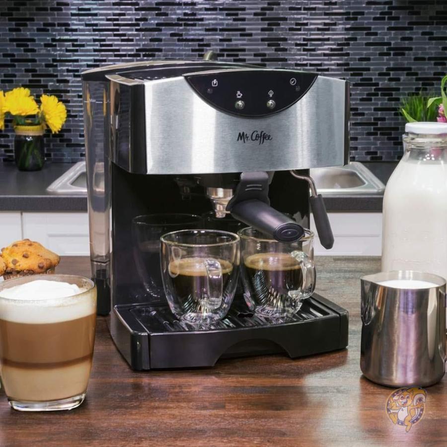 ミスターコーヒー エスプレッソメーカー Mr.Coffee ECMP50RB ドリップ カプチーノ 送料無料 B001EU9UTM