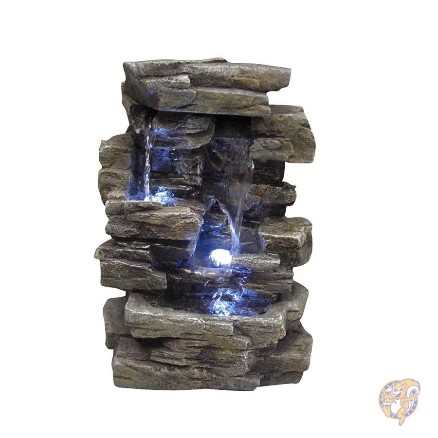 大感謝セール 海外輸入品 卓上噴水 滝のオブジェの噴水ライト アンティークライト その他