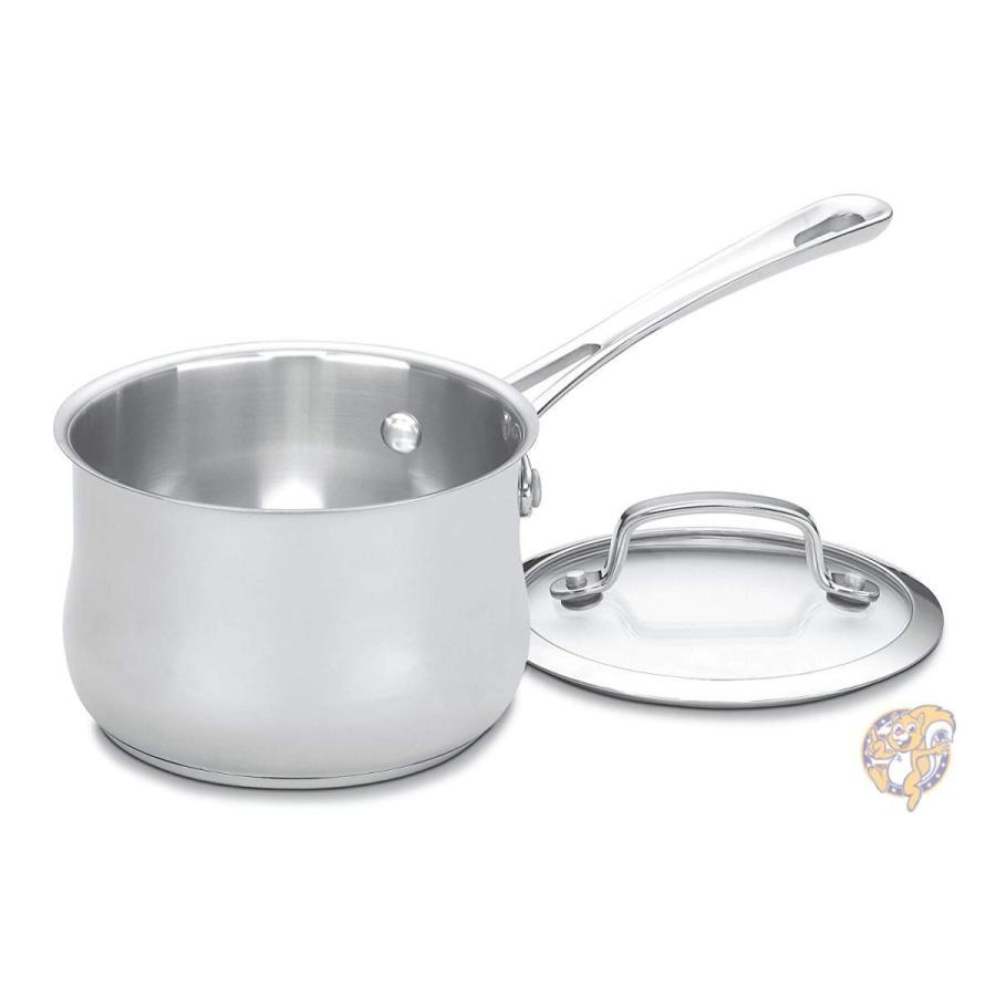 3543円 数々のアワードを受賞 Cuisinart クイジナート 419 14 Contour ステンレス鍋 片手鍋 おしゃれ