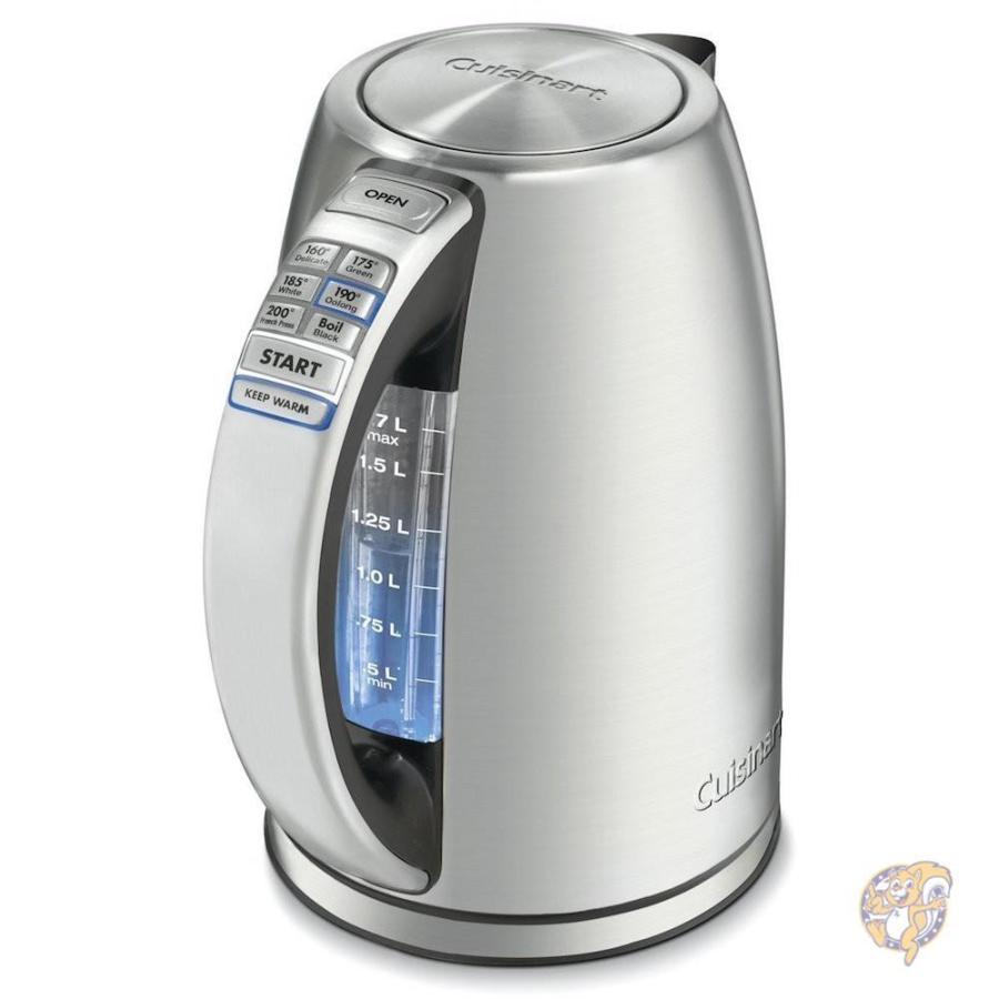 最新情報 Cuisinart クイジナート 電気ケトル 電気やかん 電気ポット 湯沸し器 1 7リットル ステンレス 並行輸入品 安い購入 Www Cepici Gouv Ci