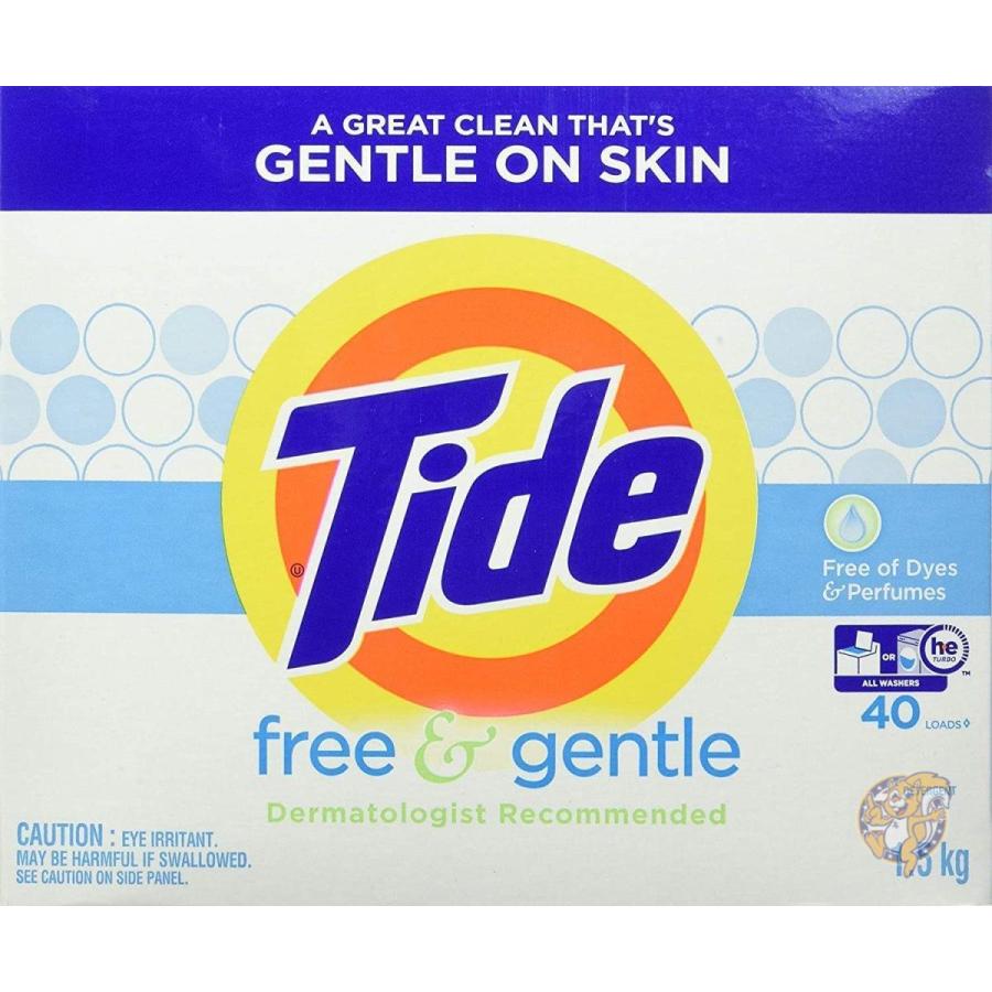 タイド 粉洗濯洗剤 Tide 3700027797 free & gentle 1.5kg 送料無料