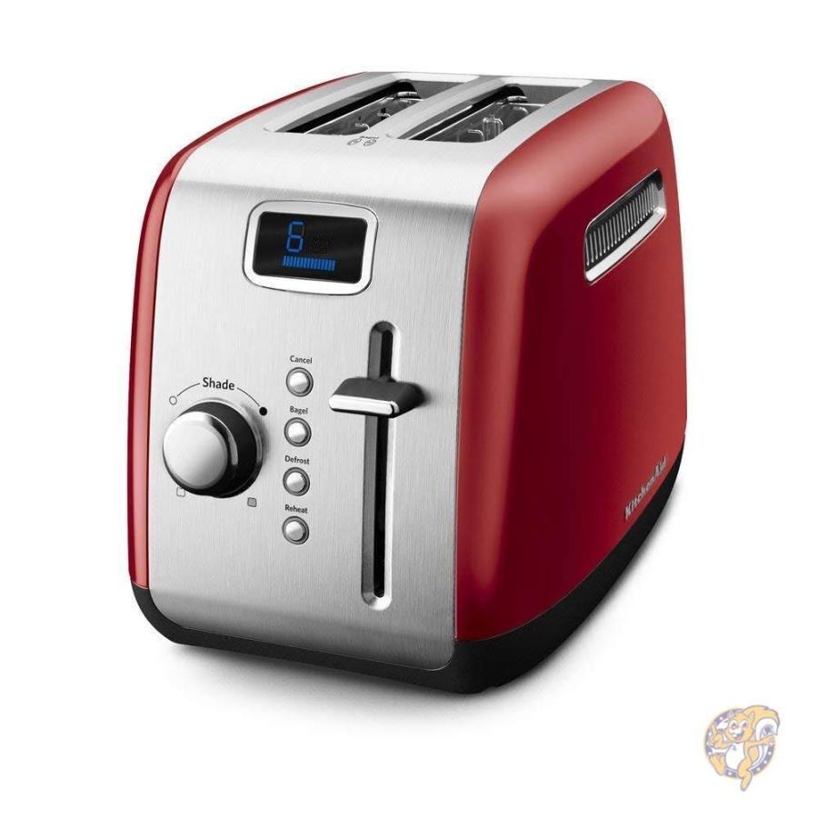 日本限定モデル おしゃれ 2枚トースター キッチンエイド Kitchenaid アメリカ発人気トースター Kitchenaid キッチンエイド デジタルトースター 並行輸入 レッド Kmt222er キッチン家電