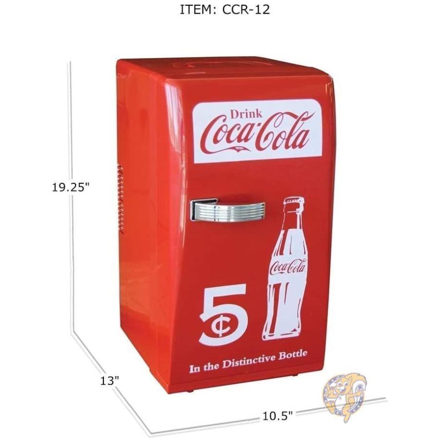 コカコーラ Coca Cola レトロ冷蔵庫 ミニ冷蔵庫 アメリカンなコカ・コーラ冷蔵庫 B00B5U9MB2アメリカ輸入プロ 通販