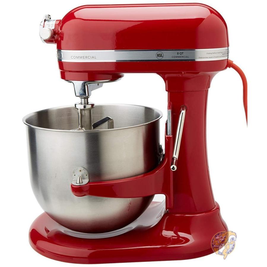 Amazon | ステンレススチールスパイラル生地フック KitchenAid 4.5-5