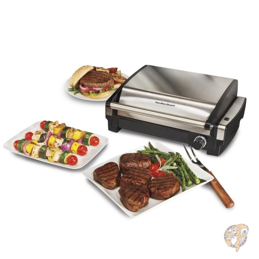 Hamilton Beach ハミルトンビーチ グリルプレート 25360 Indoor Flavor Searing Grill ホット