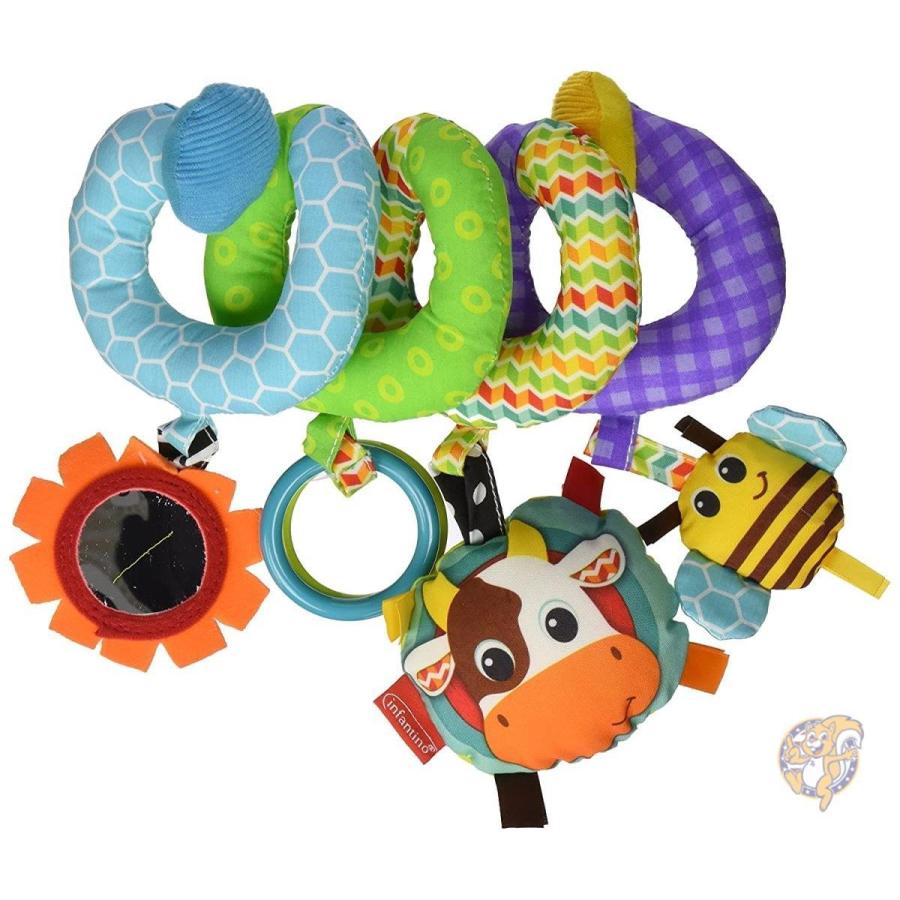 予約販売品 インファンティーノ スパイラルアクティビティーラトル ブルー Infantino ベビー ガラガラ 正規品 Atempletonphoto Com