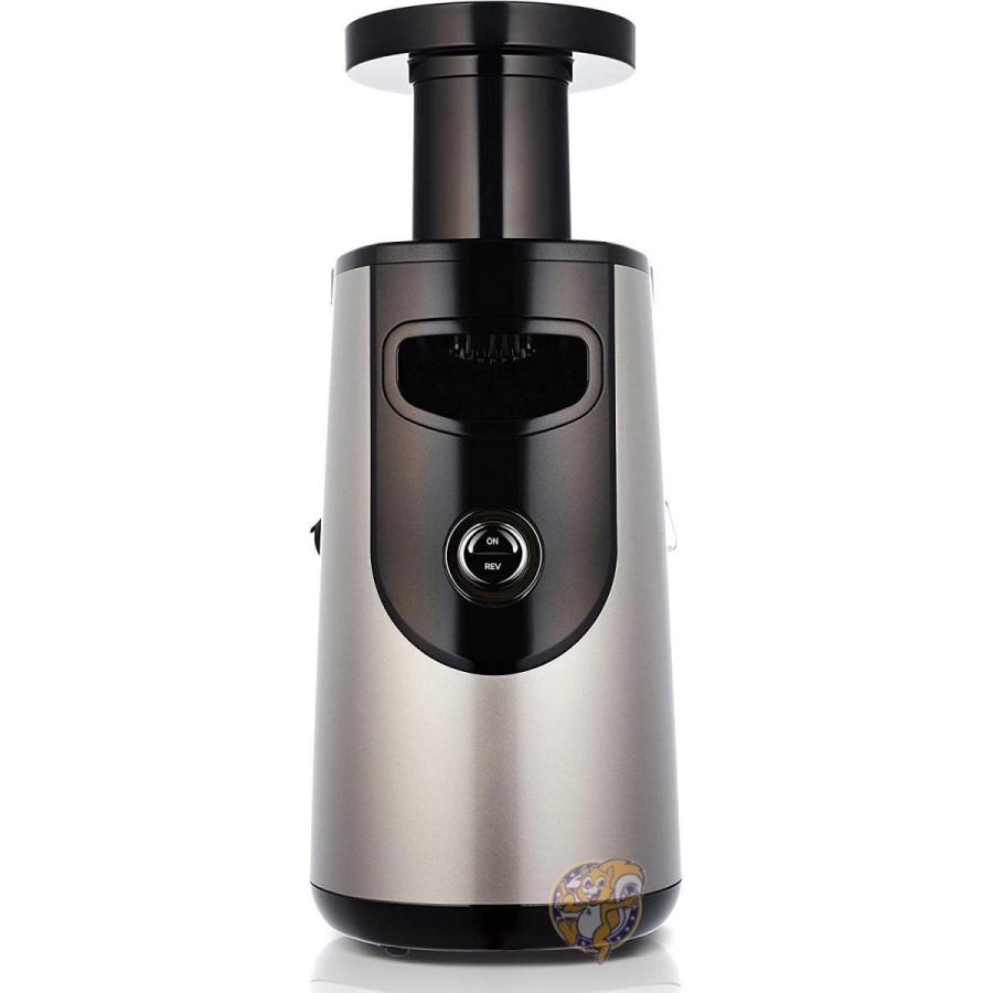 ヒューロム スロージューサー HUROM HHElite 低速ジューサー 酵素 フルーツ シルバー 送料無料 B00KCURAO2