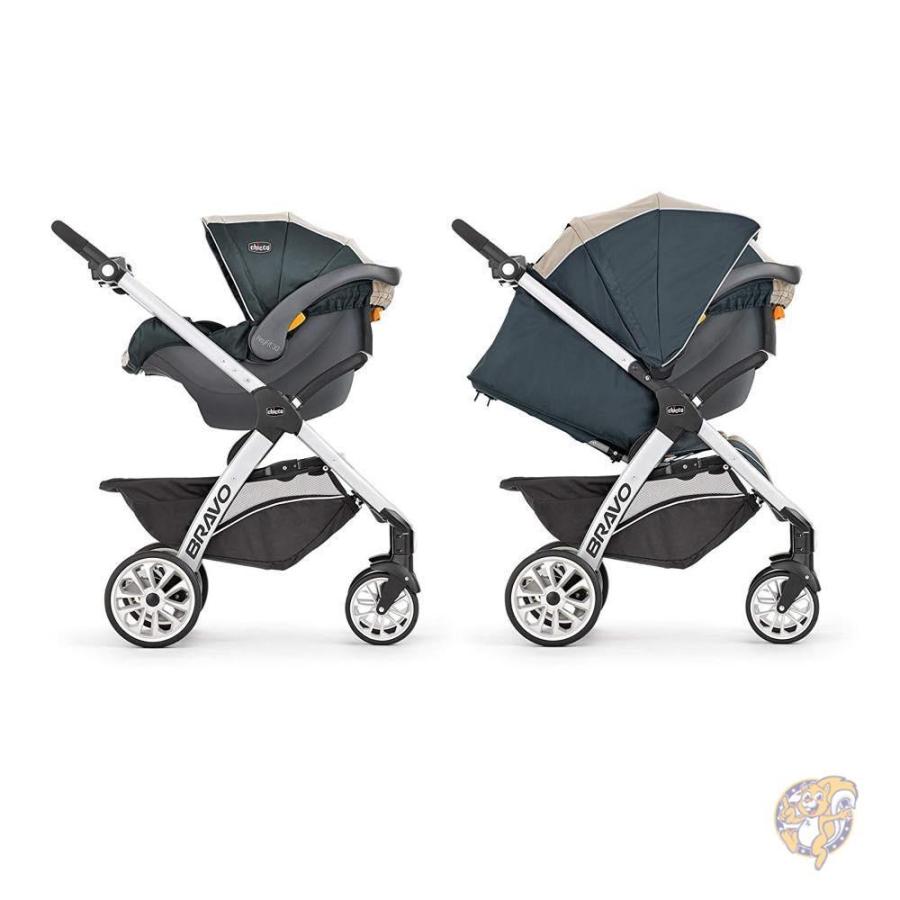 【数量限定アウトレット品】 Chicco カーシート ベビーカー セット Chicco Bravo Trio Travel System， Lilla 送料無料 【IQ1253438214】(43748円)