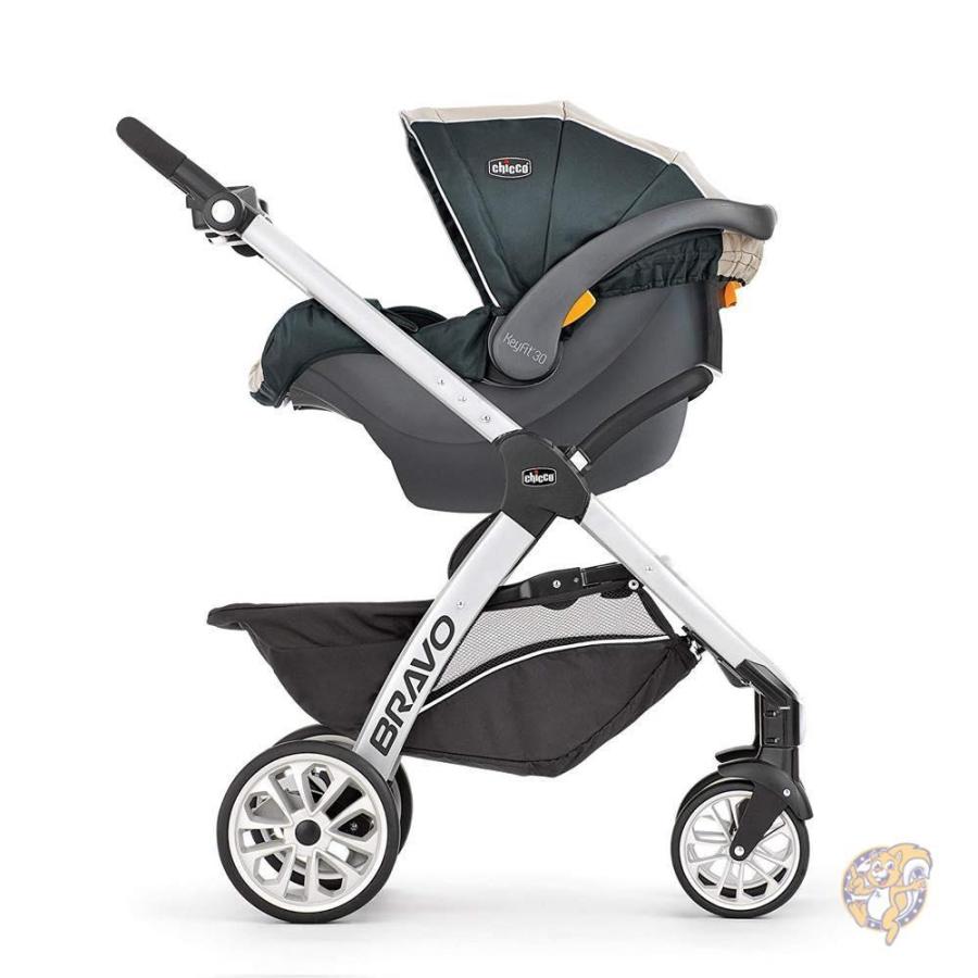 【数量限定アウトレット品】 Chicco カーシート ベビーカー セット Chicco Bravo Trio Travel System， Lilla 送料無料 【IQ1253438214】(43748円)