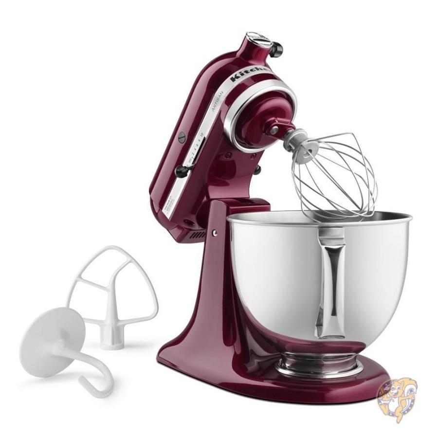 KitchenAid キッチンエイド ５クォート KSM150PSBX アーティシャン・シリーズ キッチンエイドミキサー Bordeaux 並行輸入品 送料無料｜americapro｜03