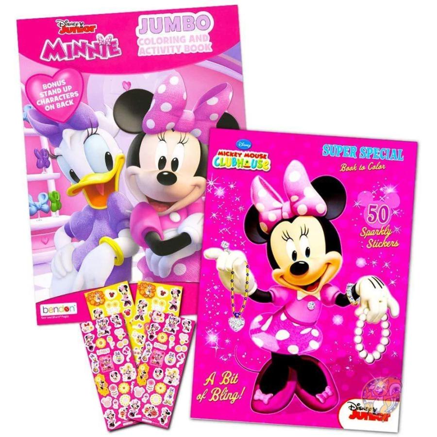 ディズニー ミニーマウス カラリングブックセット ステッカー付き Disney 塗り絵 シール B00rwcu0pe アメリカ輸入プロ 通販 Yahoo ショッピング