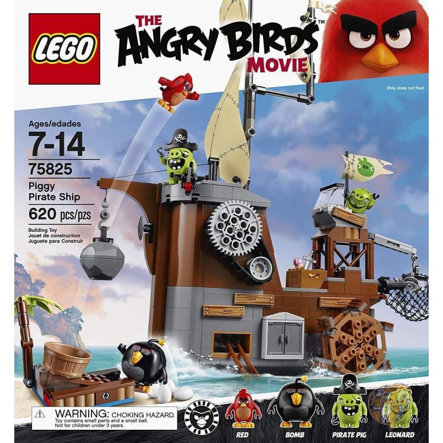 レゴ LEGO アングリー バード ブロック おもちゃ 75825 ピギー パイレーツ シップ 海賊 6137899 並行輸入品 送料無料｜americapro｜02