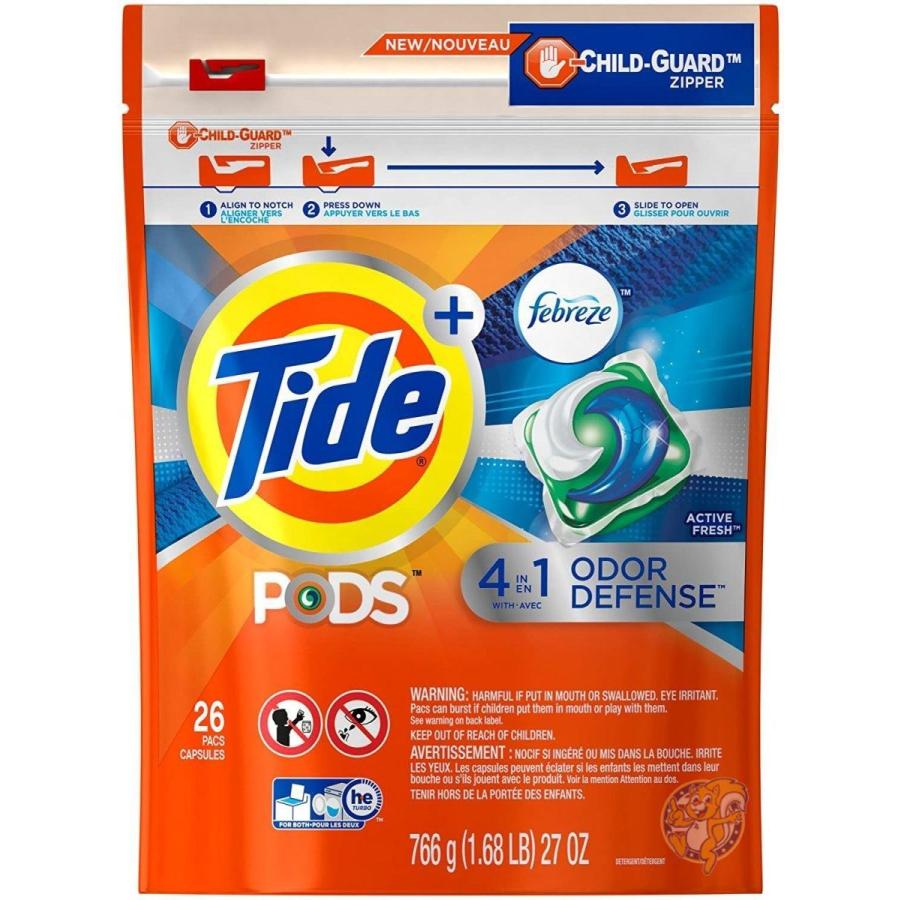 タイド ジェルボール洗濯洗剤 Tide ファブリーズプラス26個入り B01bcpgfua アメリカ輸入プロ 通販 Yahoo ショッピング