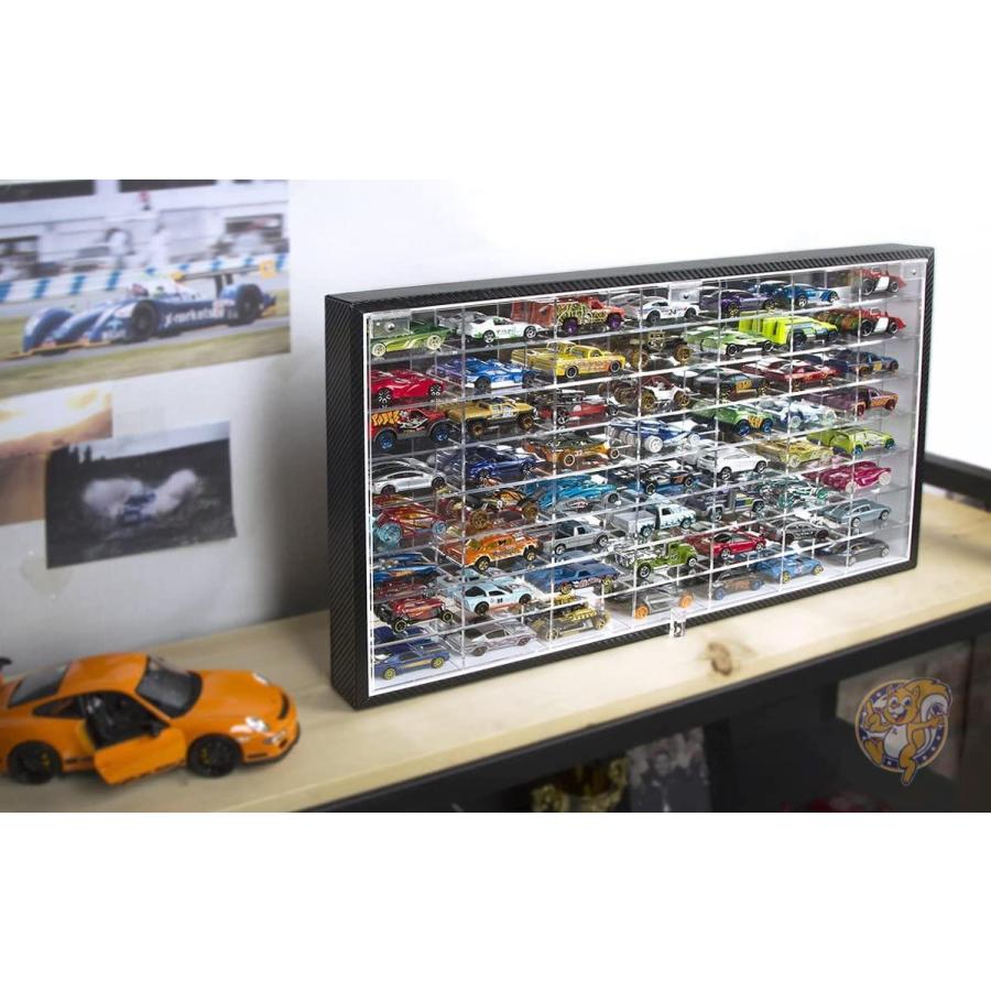 ホットウィール1/64スケール展示ケース JACKCUBE DESIGN 壁掛け対応MK184用ラック 送料無料 JACKCUBE