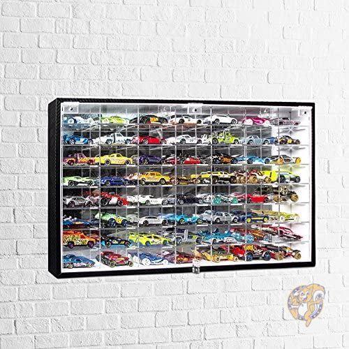 ホットウィール1/64スケール展示ケース JACKCUBE DESIGN 壁掛け対応MK184用ラック 送料無料 JACKCUBE