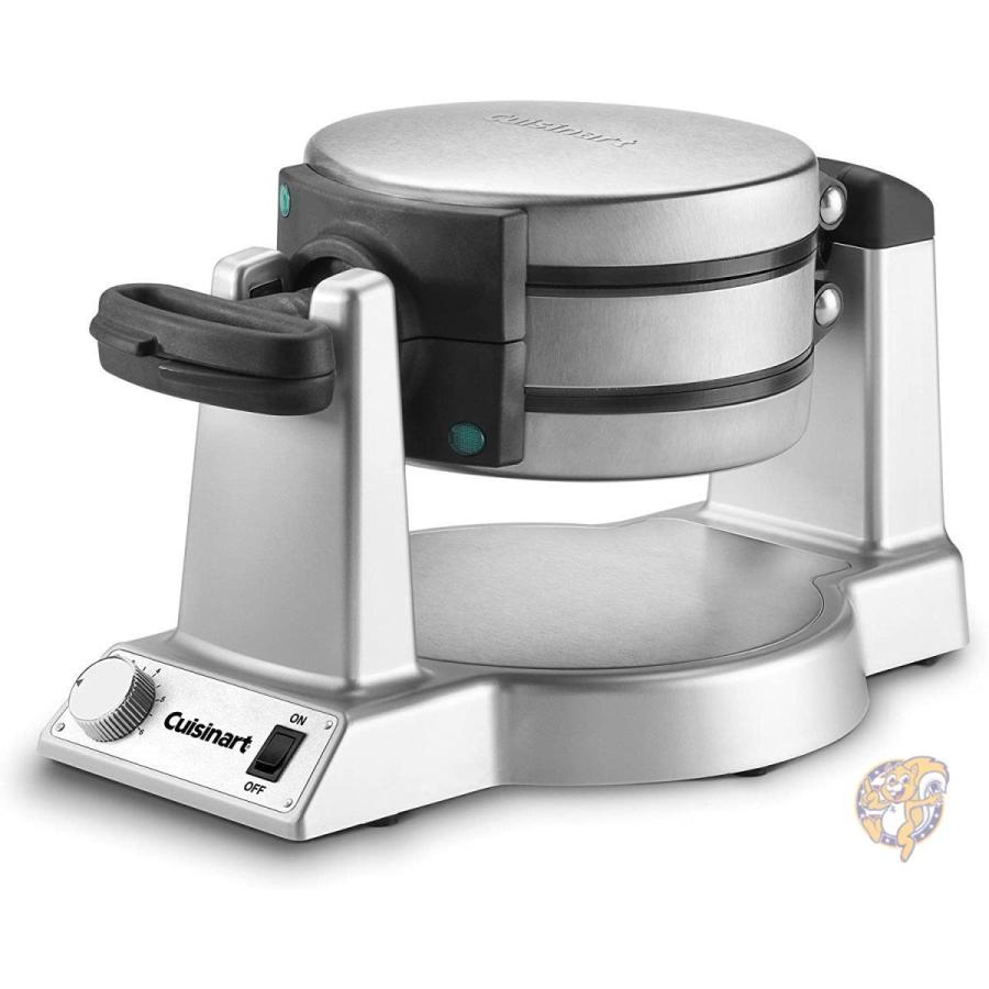 クイジナート ダブルベルギーワッフルメーカー Cuisinart WAFF20P1ステンレススチール 送料無料 B01IA3HJGG
