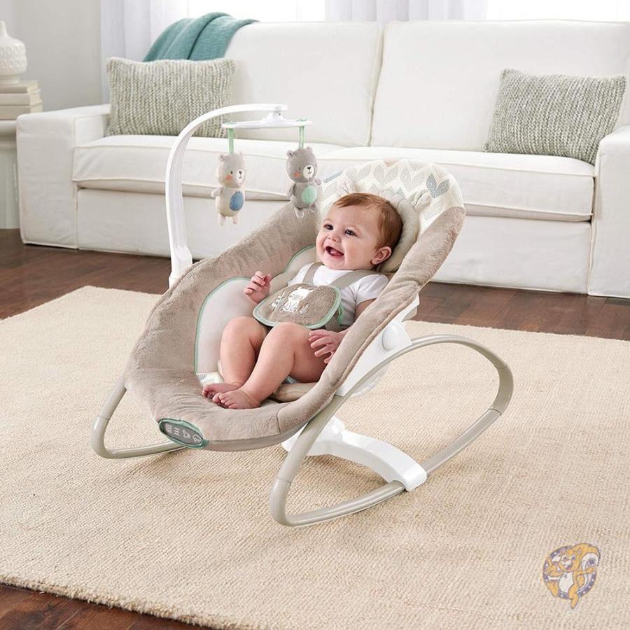 ingenuity smartsize gliding swing and rocker