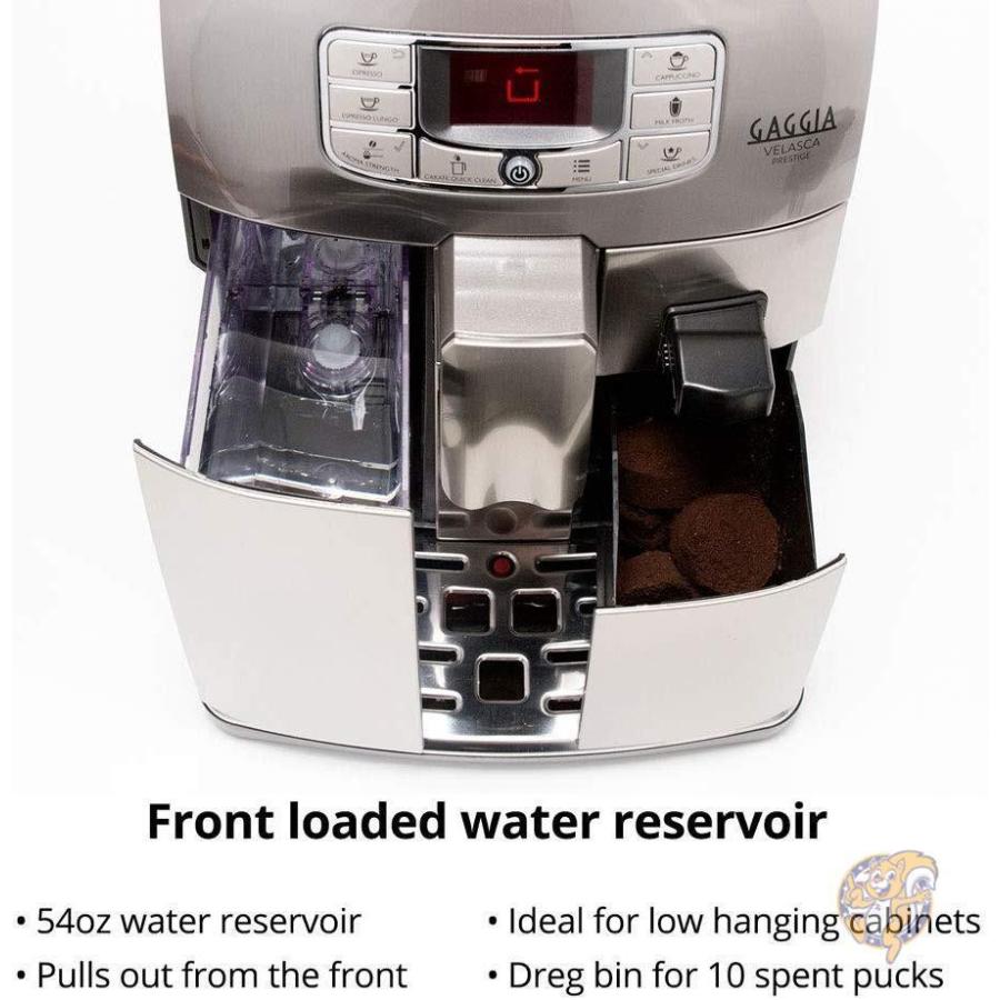 GAGGIA エスプレッソメーカー RI8263/47 ドリップ スチーム 電動