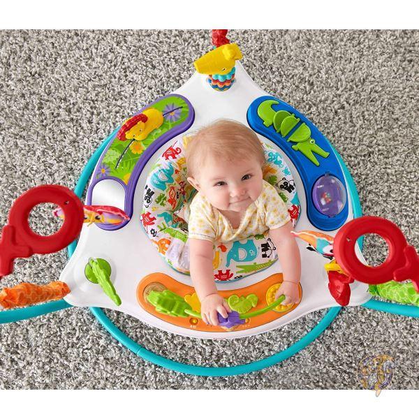 Fisher Price 赤ちゃん 喜ばれる誕生日プレゼント ジャンパー 室内 遊具 プレイセンター