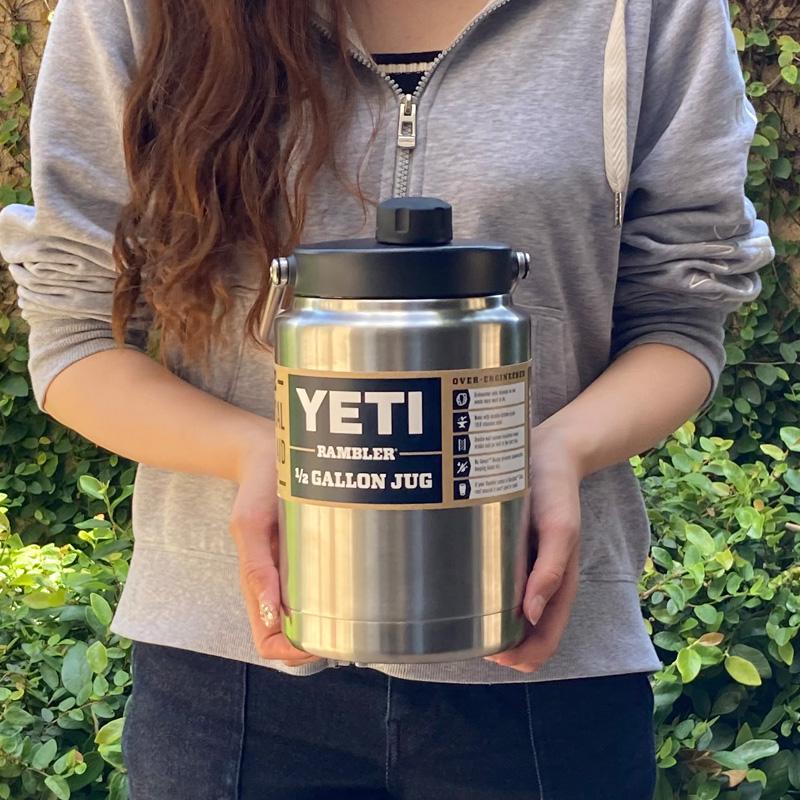 イエティ ランブラー ハーフガロンジャグ YETI ステンレススチール