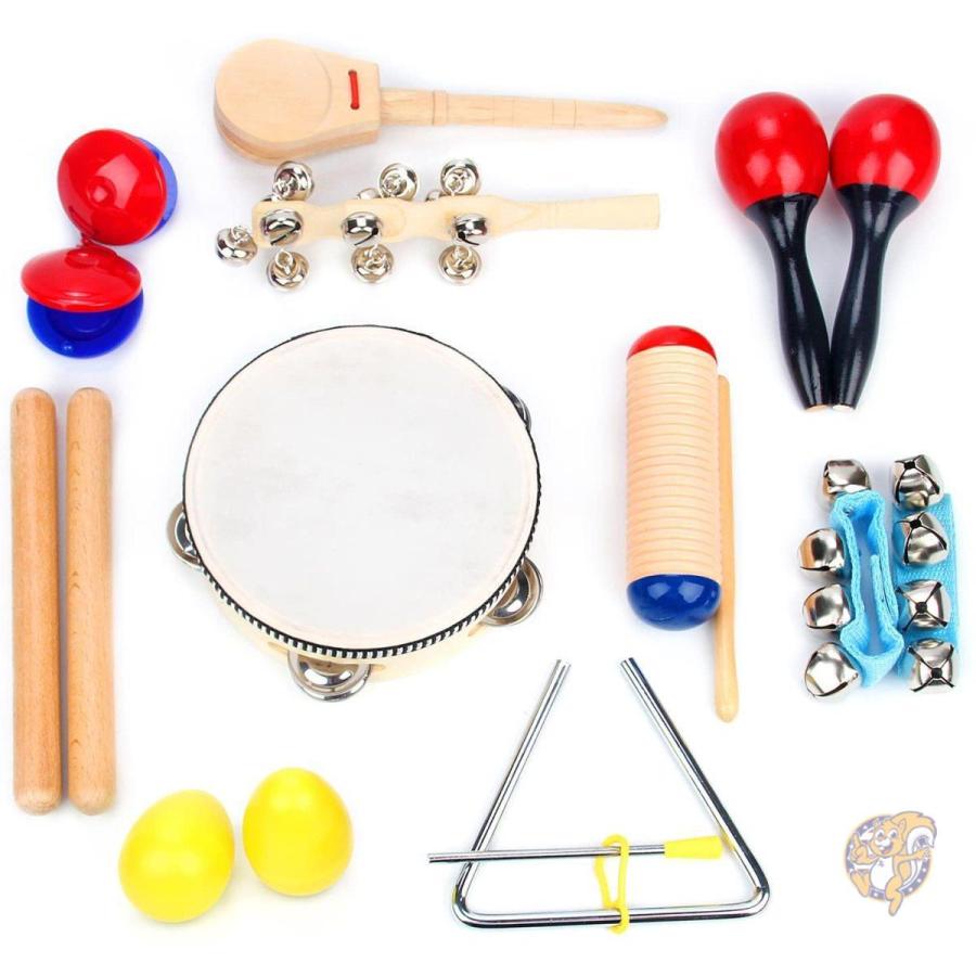 パーカッション 18ピースセット Boxiki Kids 楽器 打楽器 おもちゃ B074m25htv アメリカ輸入プロ 通販 Yahoo ショッピング