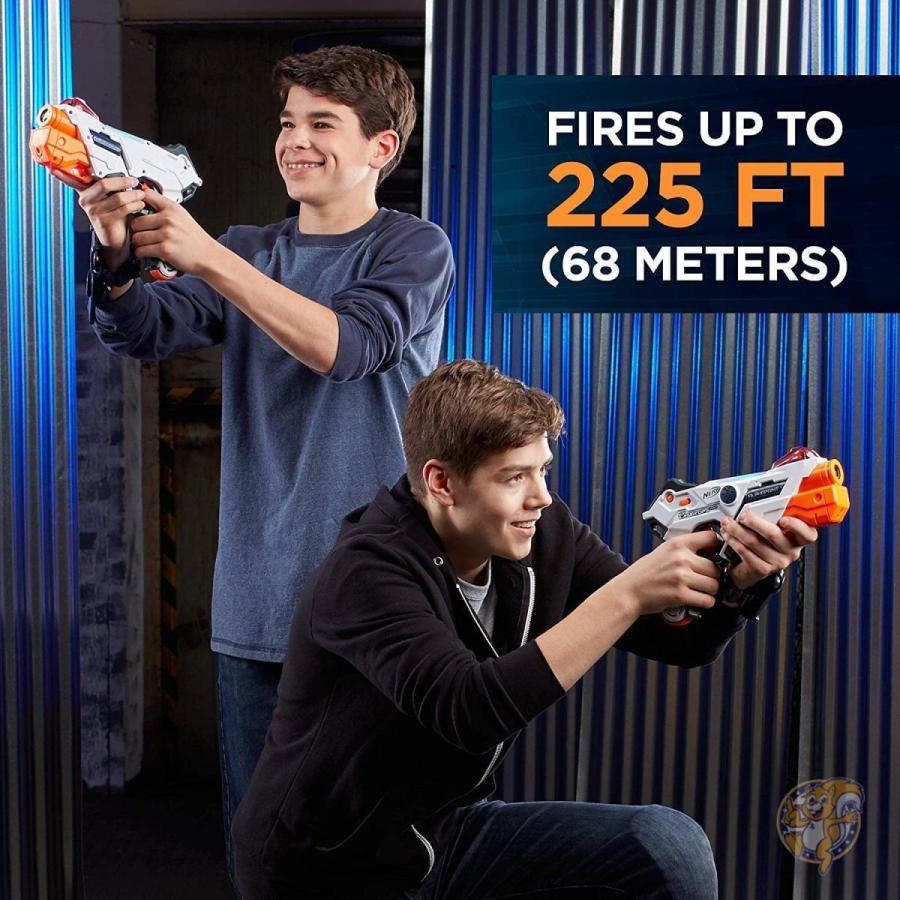 ナーフ おもちゃの鉄砲セット NERF E2281 レーザーオプス ライト サウンド アームバンド 送料無料｜americapro｜04