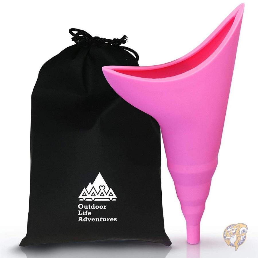 Outdoor Life Adventures 女性用 パーソナル ポータブルトイレ アウトドア キャンプ 旅行 登山 フェス 袋付き B077y84p7z アメリカ輸入プロ 通販 Yahoo ショッピング