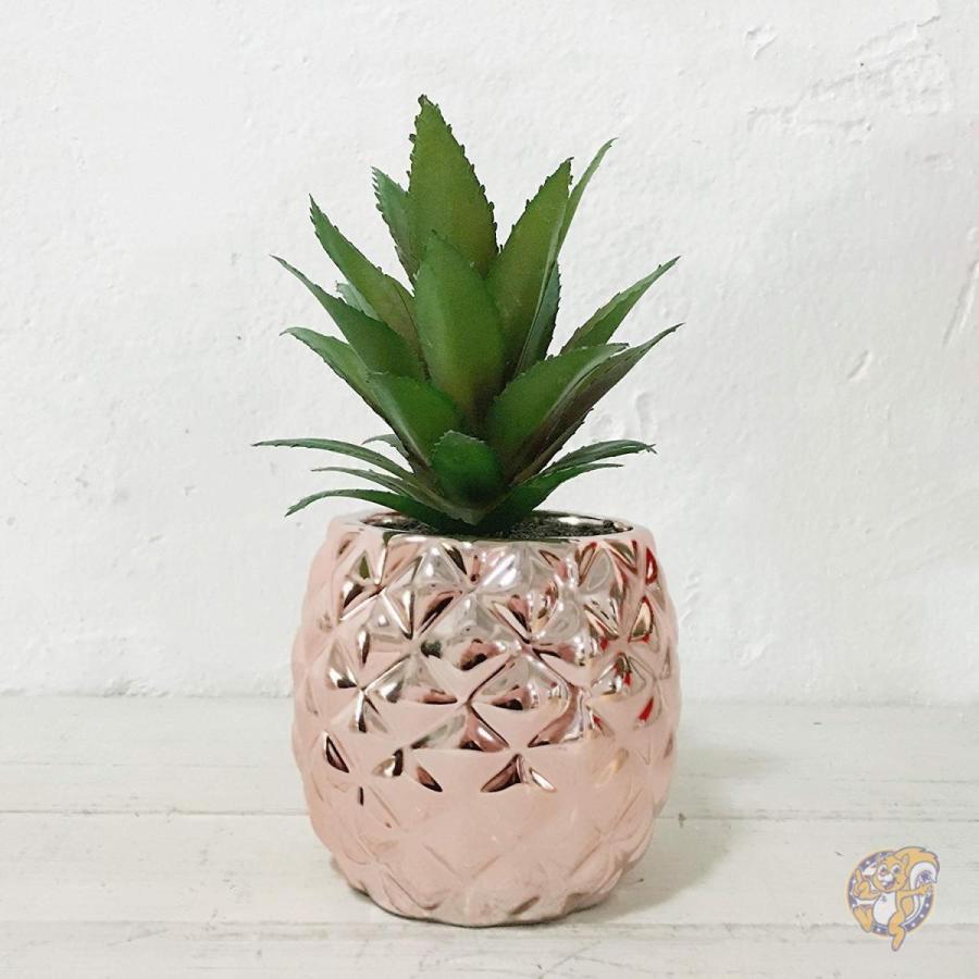 高級感 人工多肉植物 観葉植物 ユニークなパイナップルプランターアメリカ輸入家具 アメリカ輸入雑貨 即日出荷 Puddlesandsun Co Uk