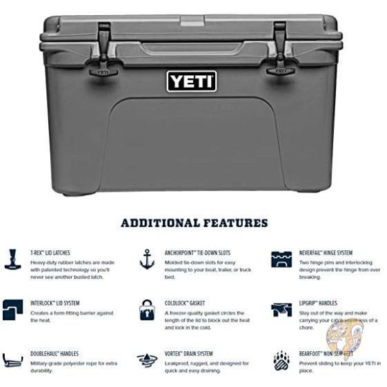 YETI Tundra 45 クーラーボックス アウトドア Charcoal 送料無料｜americapro｜07