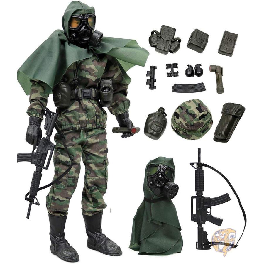 クリック＆プレー ミリタリー 核生物化学スペシャリスト Click N' Play フィギュア 送料無料 :B07FPMFHTJ:アメリカ輸入