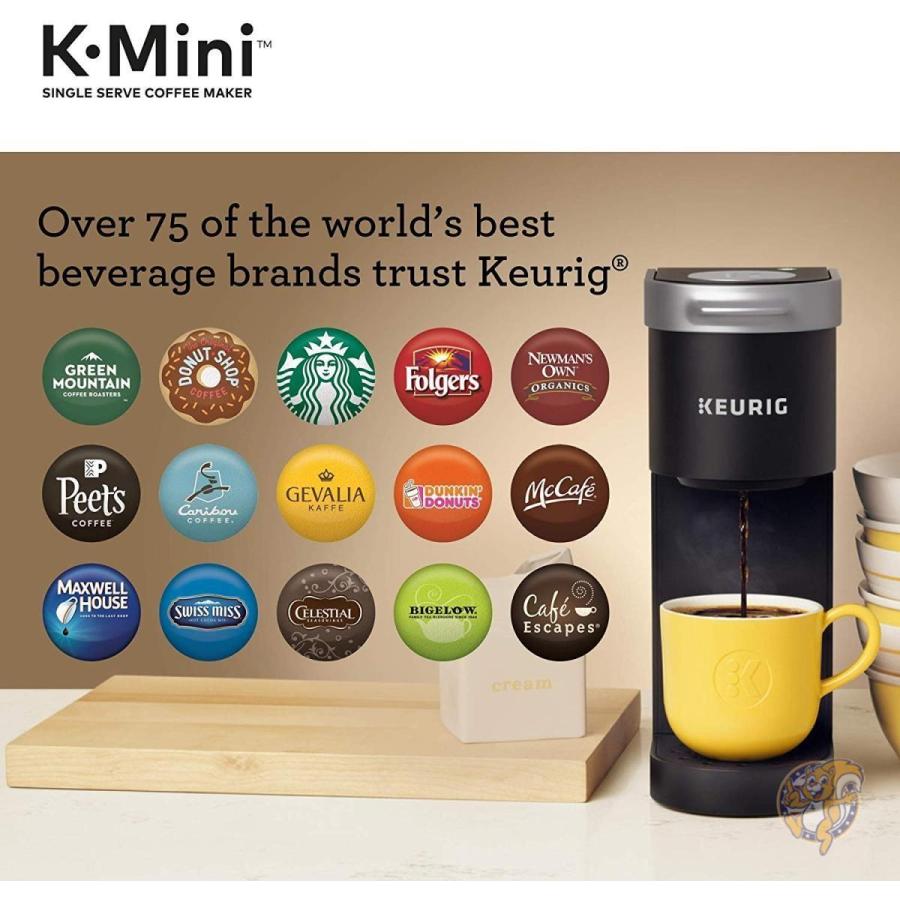 キューリグ コーヒーメーカー Keurig ミニ コンパクト シングルカップ お茶 ブラック 送料無料 B07GV2S1GSアメリカ輸入